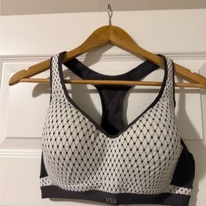 VSX Monochrome Mesh Sports Bra